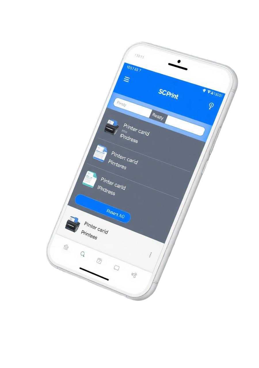 SC Print App no celular
